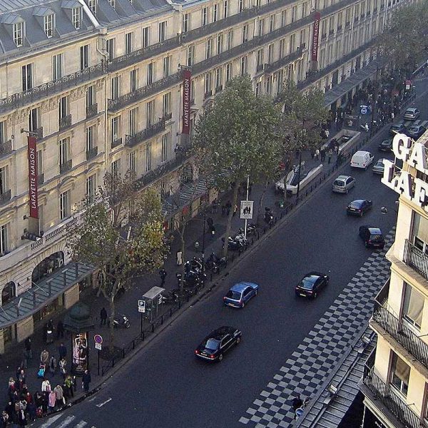 Boulevard Haussman à Paris