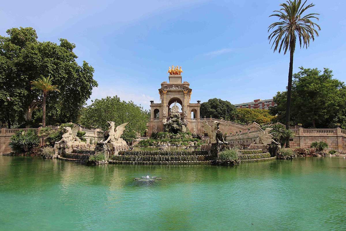 Parc de la citadelle à Barcelone