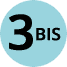 Map of metro line 3 Bis