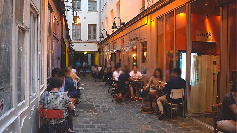 Restaurant des Poètes, passage Molière