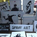 Banksy sells his paintings in New York