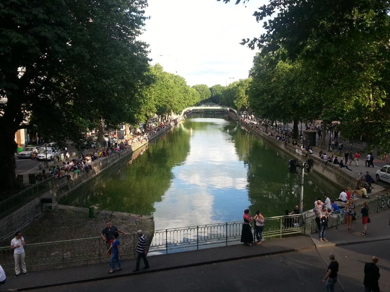 Canal Saint-Martin, un lieu de rencontre