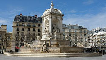 Saint Sulpice fountain