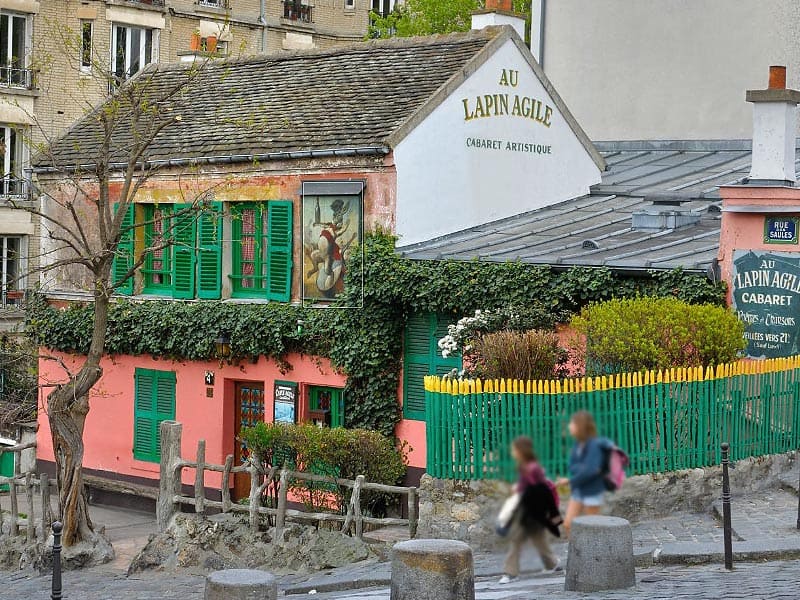 Au Lapin Agile, cabaret à Montmartre