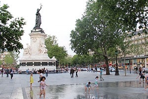 Place de la République à Paris