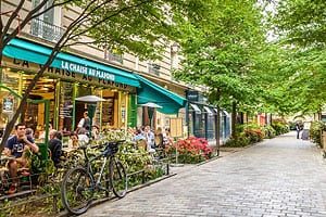 Quartier du Marais à Paris