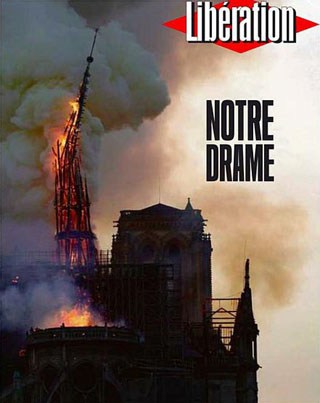 Fire at Notre Dame de Paris