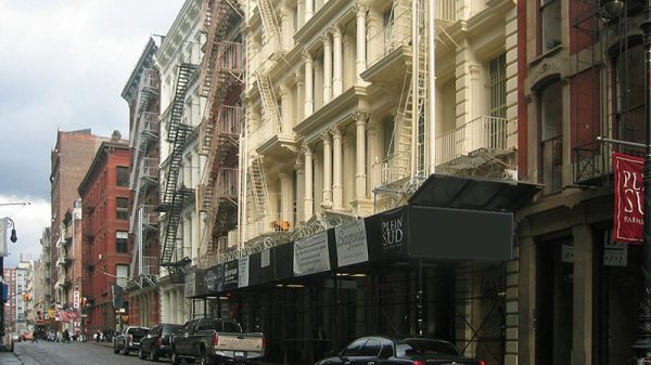 Greene Street: New York's SoHo district