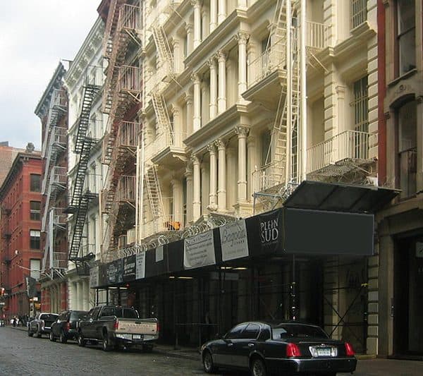 Greene Street : Quartier de SoHo à New York