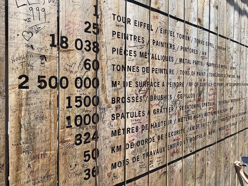 L'entretien de la Tour Eiffel en quelques chiffres