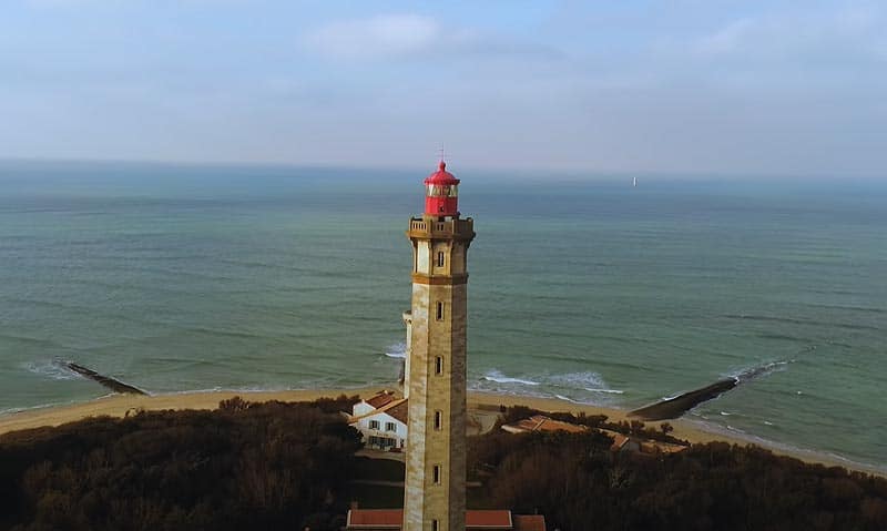 Phare des baleines, prise de vue 1