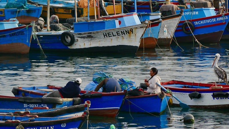 Port d'Ilo au Pérou