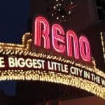 Reno, Nevada in 4 letters