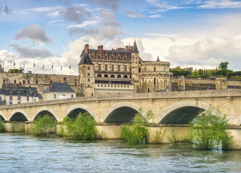 Amboise en Indre-et-Loire.