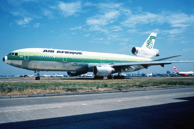Aéroport d'Abidjan, Côte d'Ivoire.