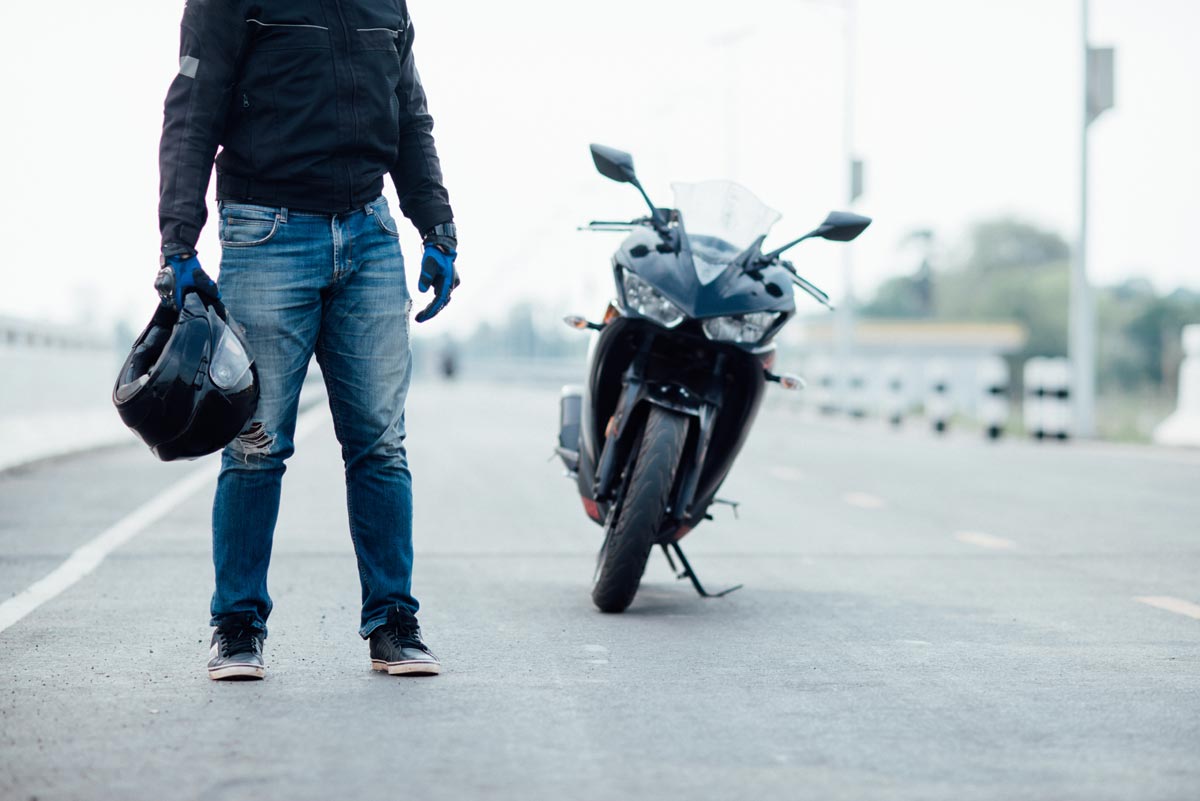 Embarquement moto